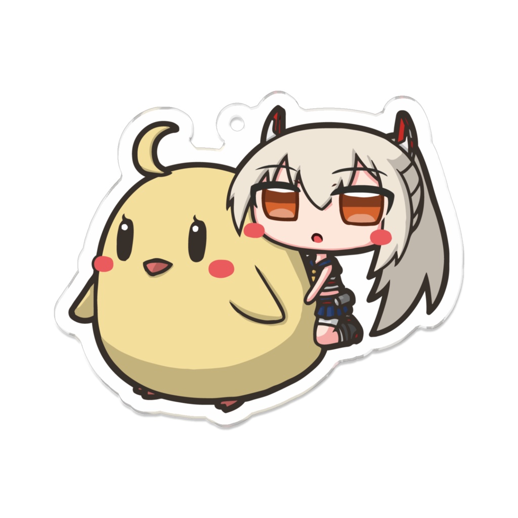 綾波 アクリルキーホルダー