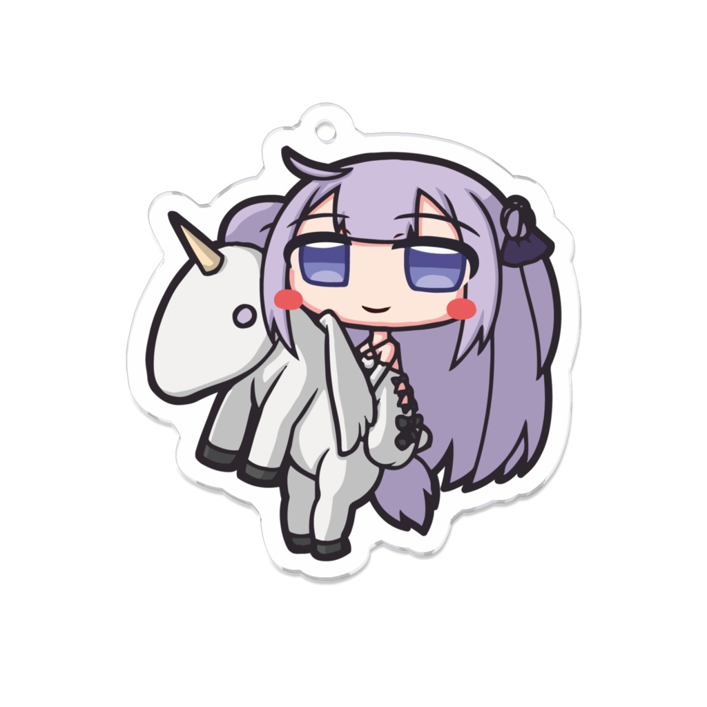 ユニコーン アクリルキーホルダー