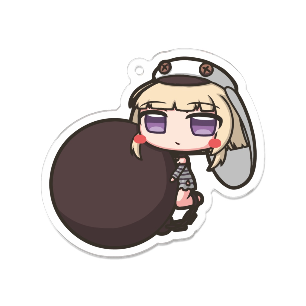 グロズヌイ 囚われた危険兎 アクリルキーホルダー