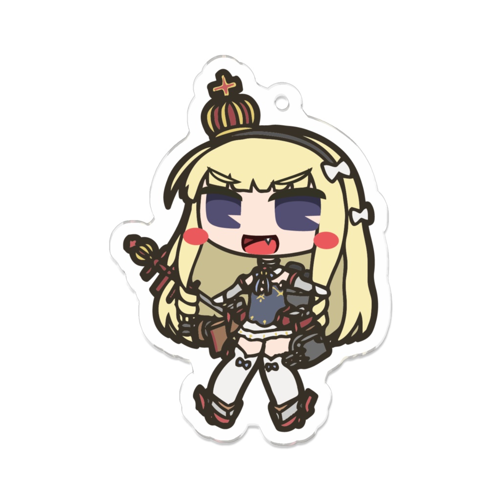 クイーン・エリザベス アクリルキーホルダー