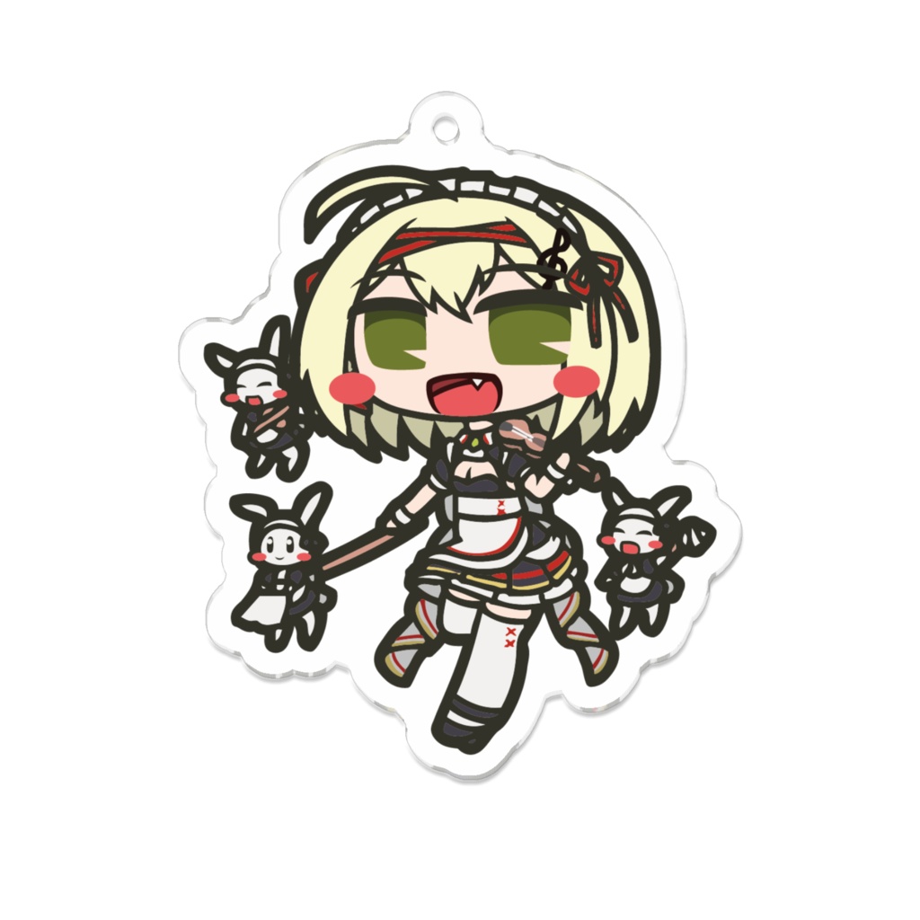 サウサンプトン 午後のクロチェット アクリルキーホルダー