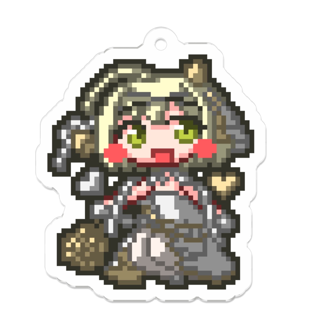 サウサンプトン ドット アクリルキーホルダー
