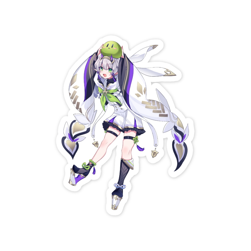 杜若よもぎ⚜️🟢スマホステッカー(new!)