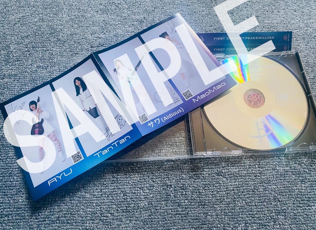 FIRST CONTACT "PEACEMILLION" CD 完全限定生産