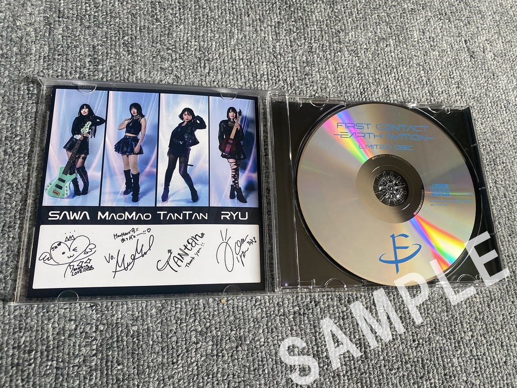 FIRST CONTACT "EARTH NATION" CD 完全限定生産