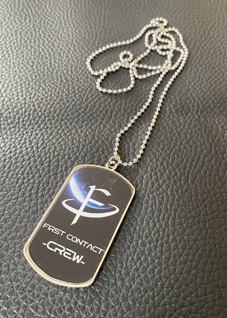 FIRST CONTACT "SPACE ALLIANCE" CREW専用ドッグタグ ツアーグッズ