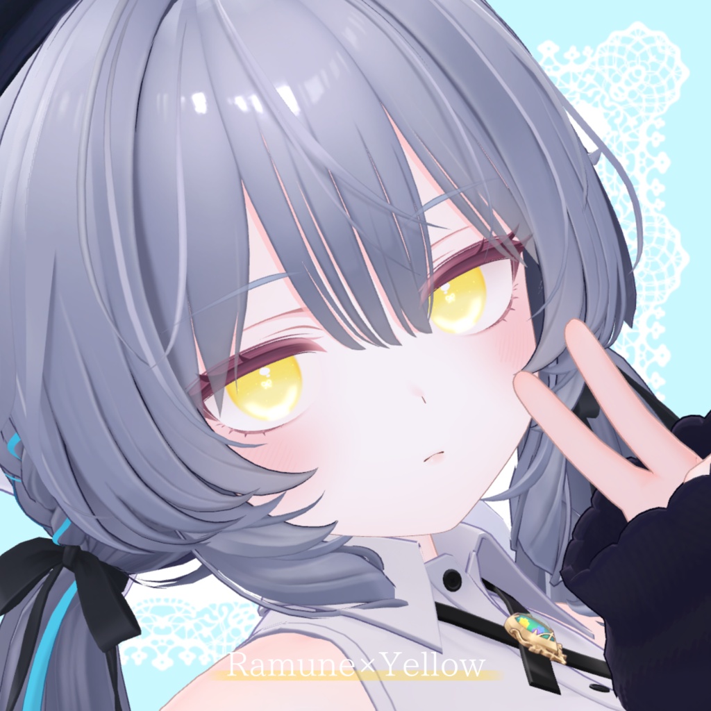 🩷プレ企画&販売記念SALE🩷【7アバター対応】ときめきリボンアイ/RibbonEye🎀