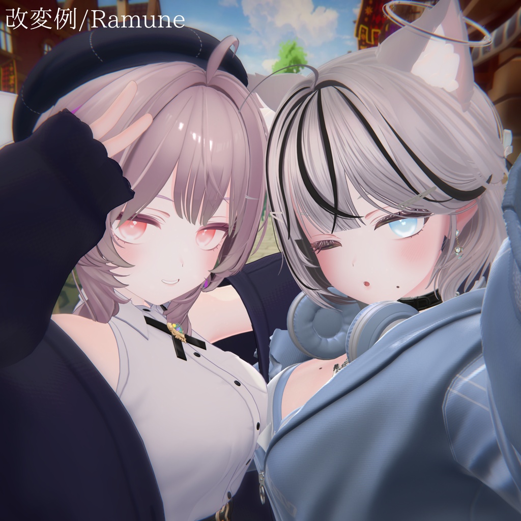 🩷プレ企画&販売記念SALE🩷【7アバター対応】ときめきリボンアイ/RibbonEye🎀