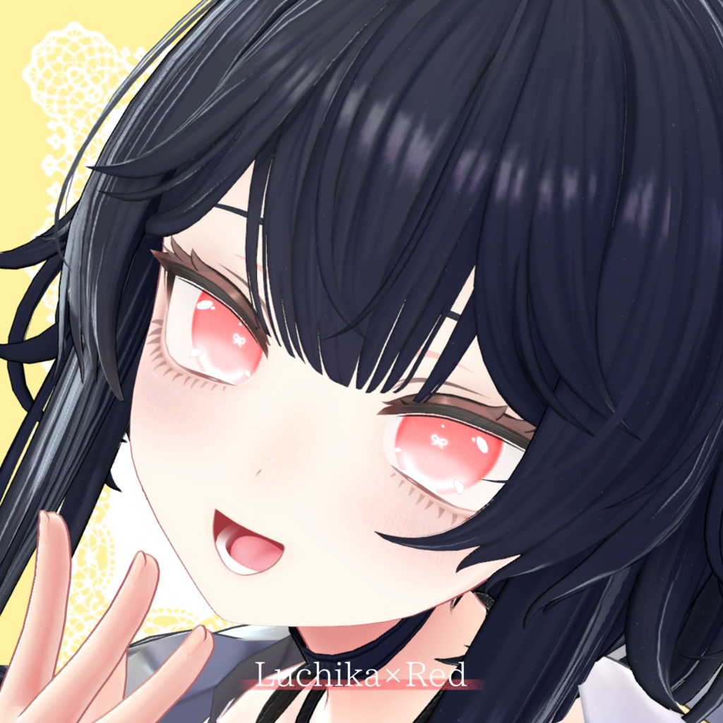 🩷プレ企画&販売記念SALE🩷【7アバター対応】ときめきリボンアイ/RibbonEye🎀