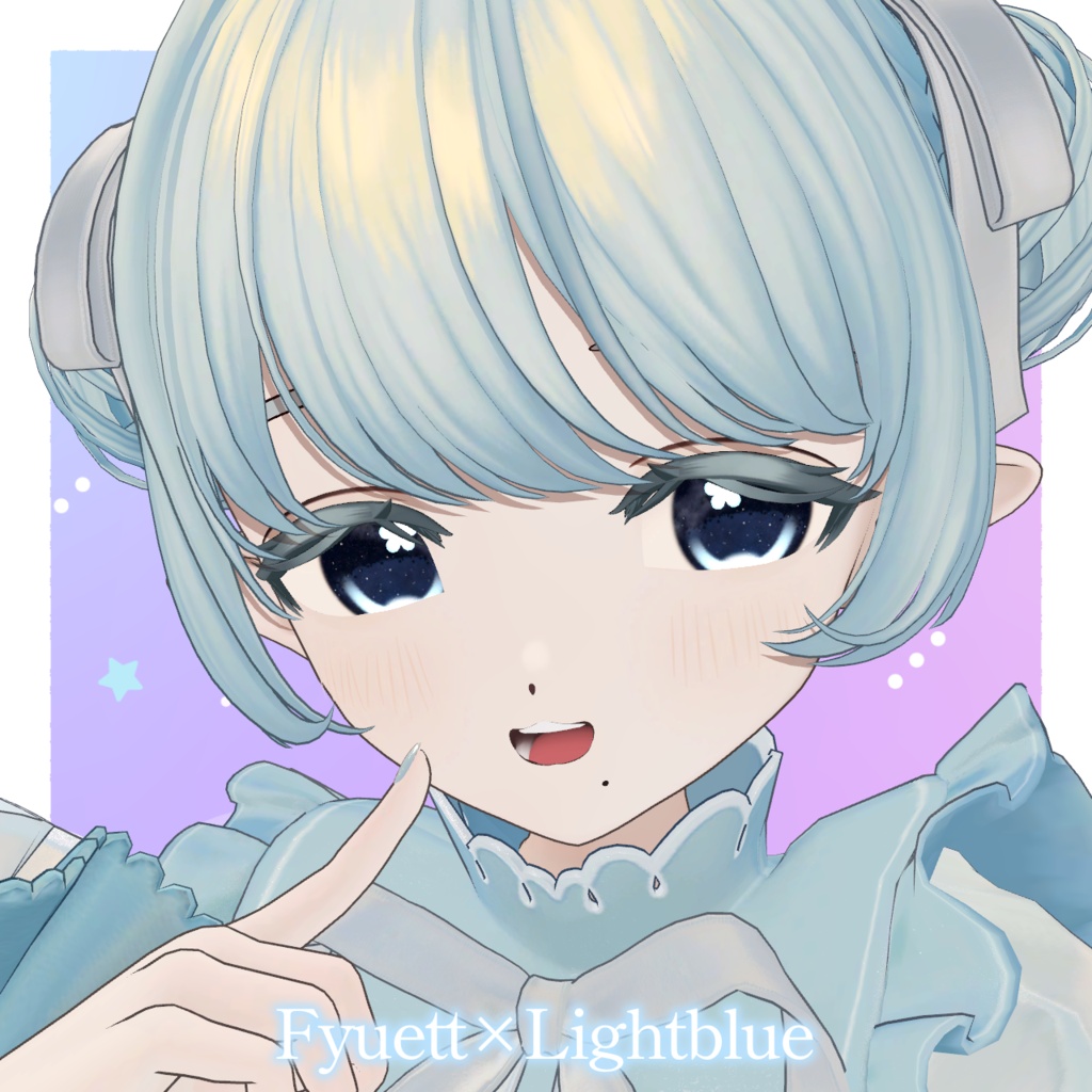 【6アバター対応】🎋きらきら天の川アイ/Milkyway eye texture🌌