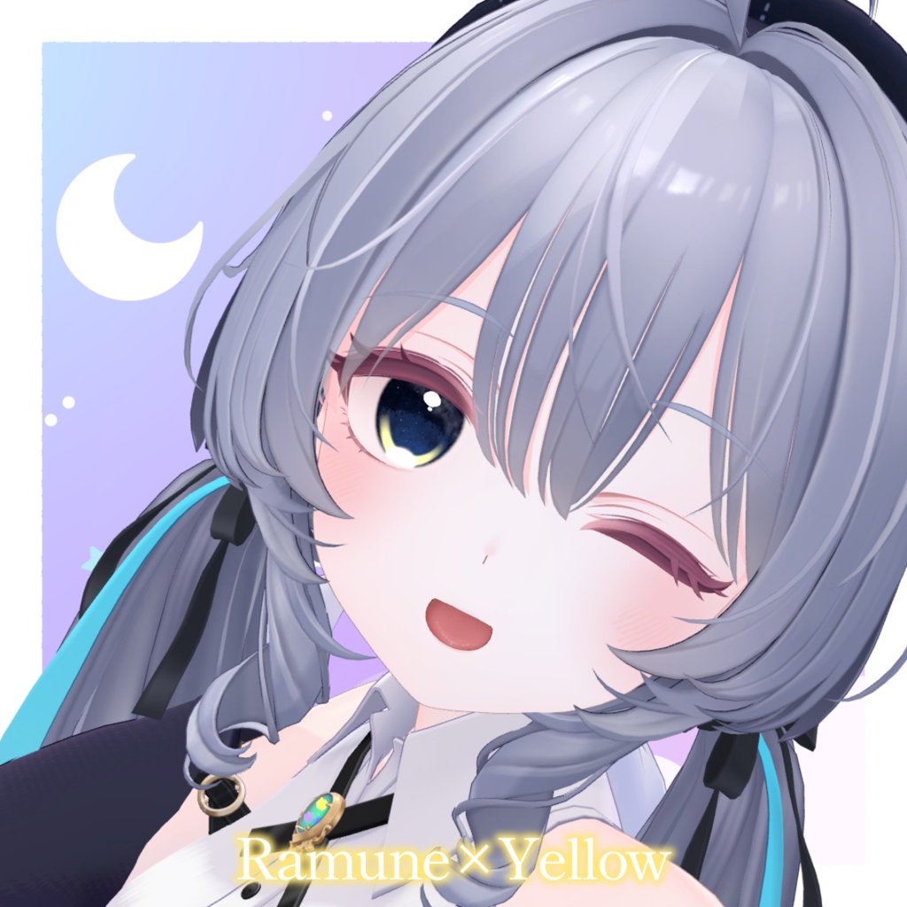 【6アバター対応】🎋きらきら天の川アイ/Milkyway eye texture🌌
