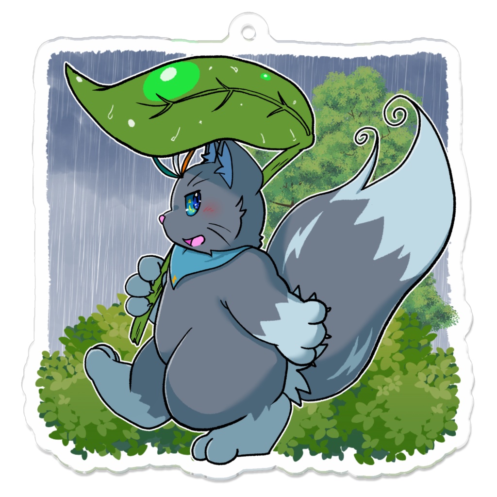 ユル・バウムちょっと大きめアクリルキーホルダー(2)