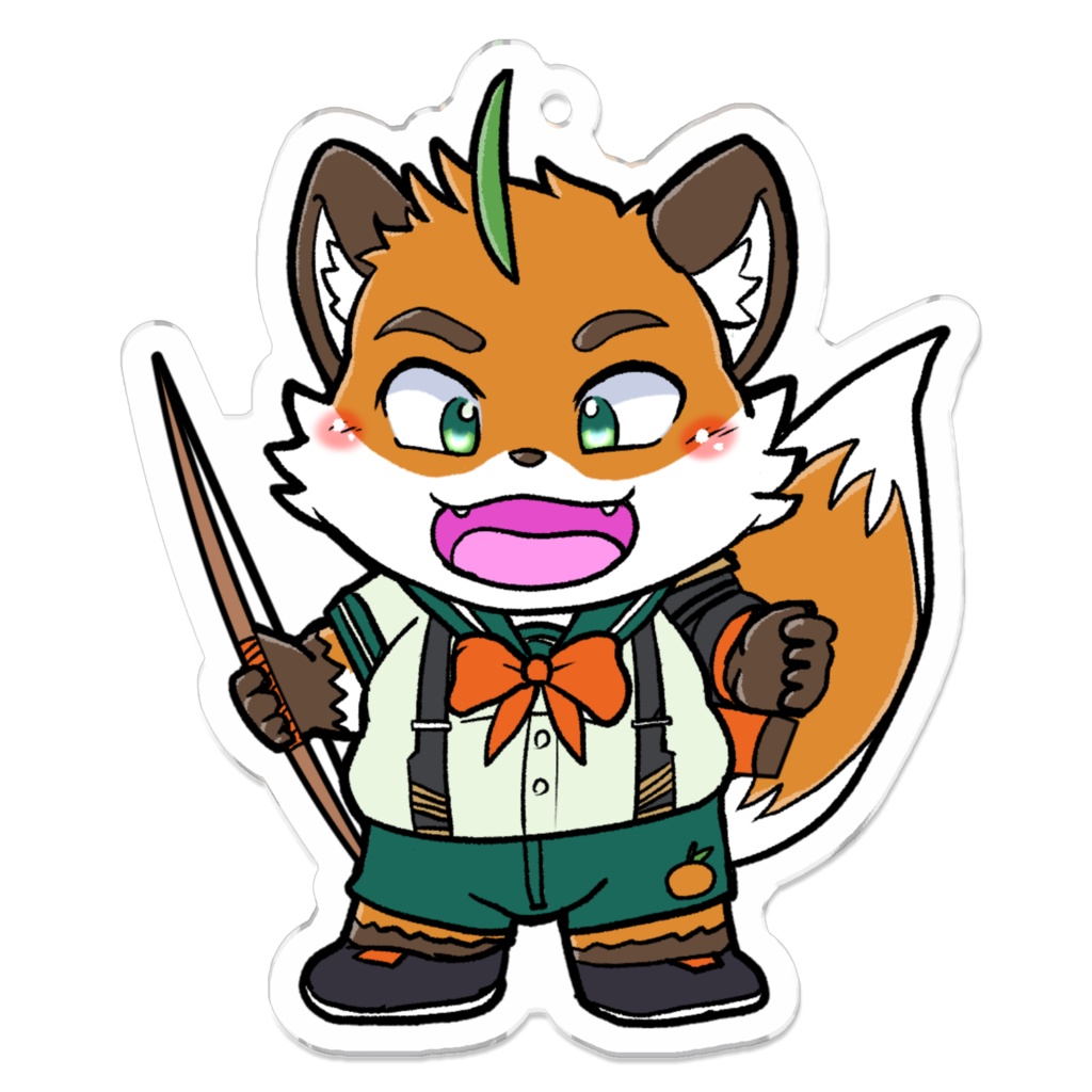 伊予くん二頭身アクリルキーホルダー