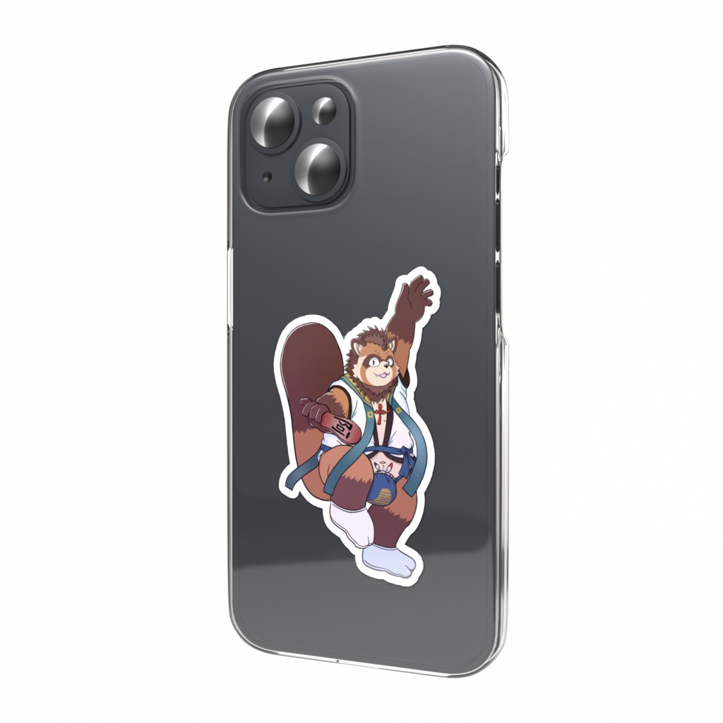 阿波くんスマホステッカー　～通常装備～