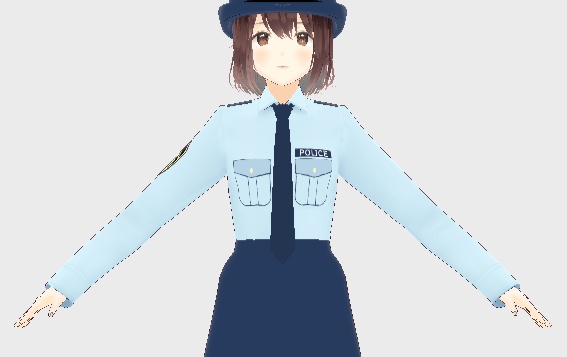 警察官(婦警)風制服【1】
