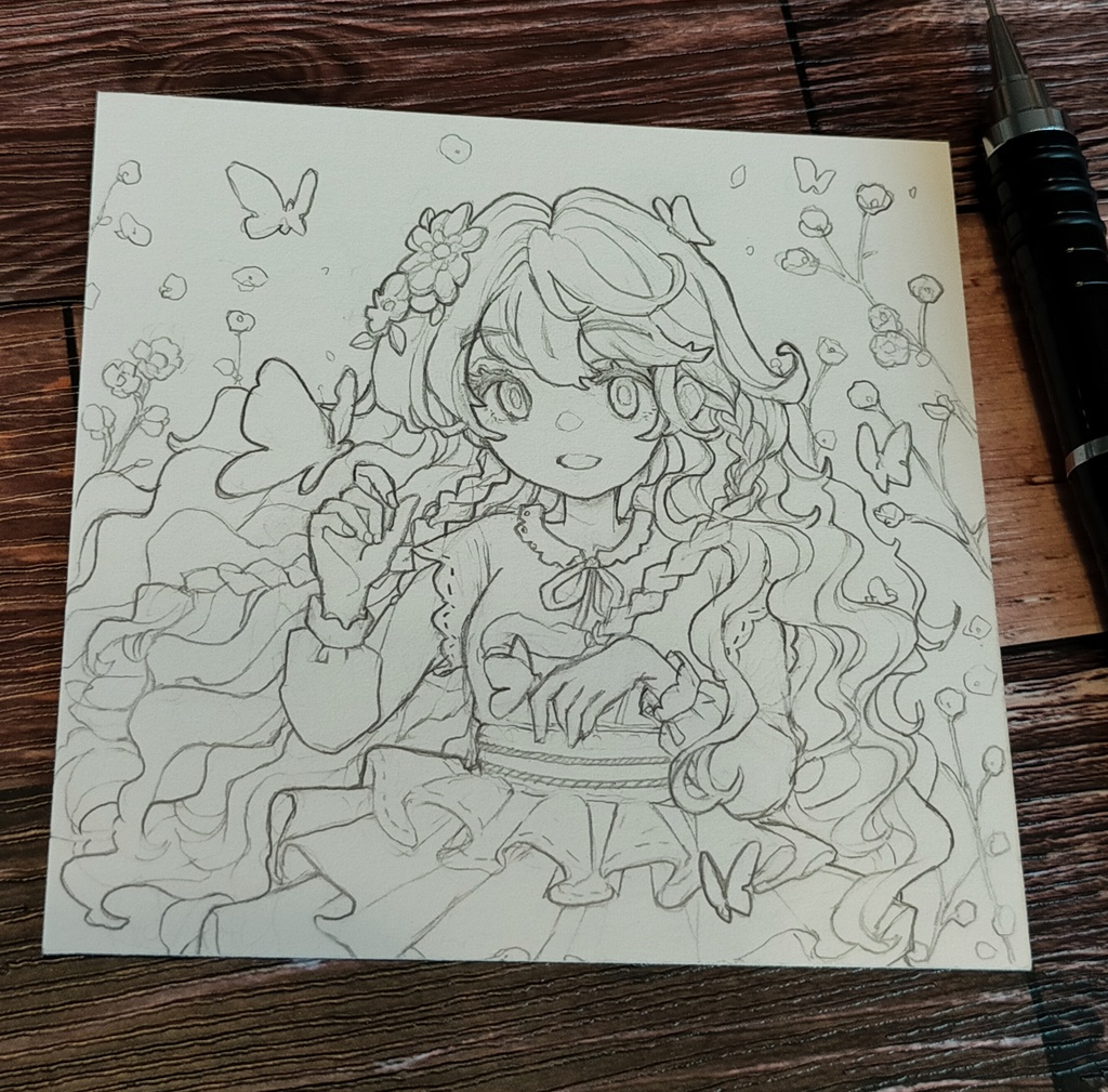 シャーペン原画