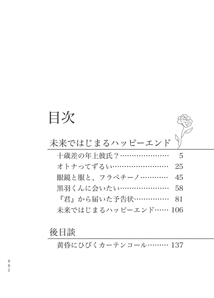 未来ではじまるハッピーエンド(ノベルティポスカ付)