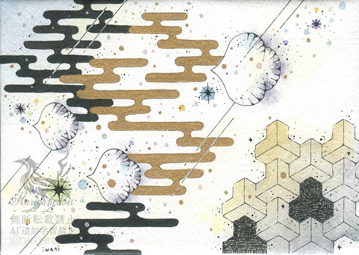 【原画】朝未きに浅い夢