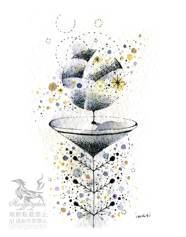 【原画】真白の宵