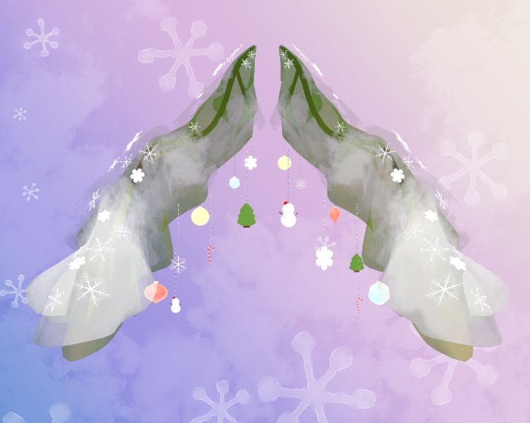 雲の波の翼 Xmas