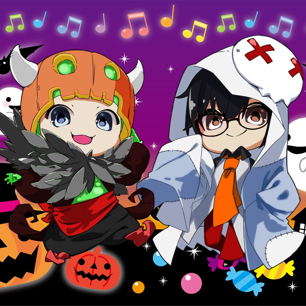 ハロウィンステッカー