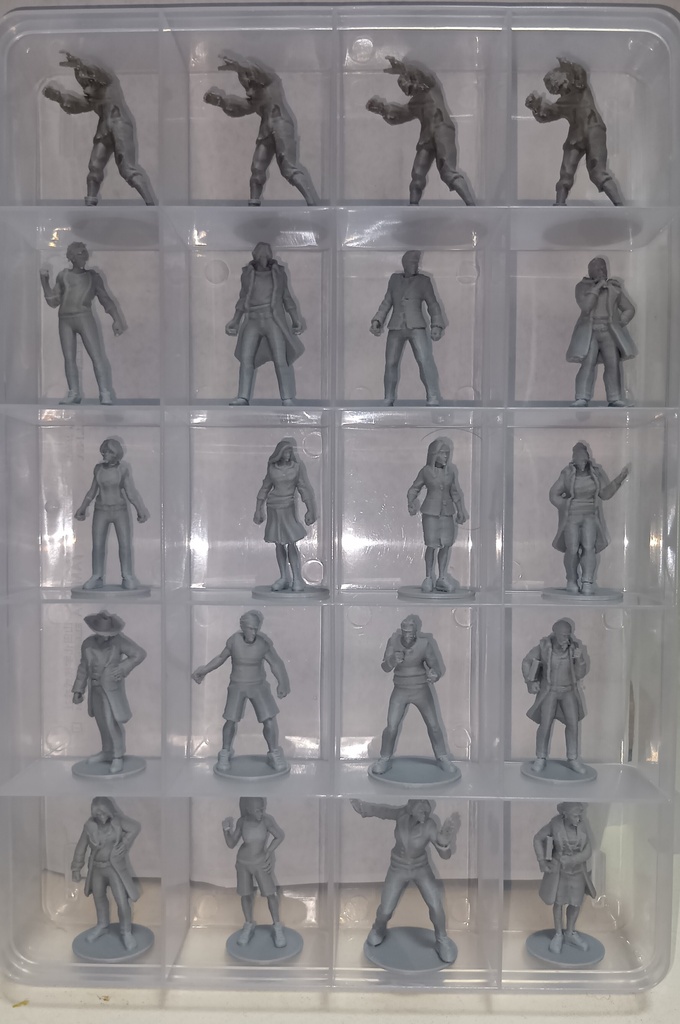 現代風キャラクターミニチュア16体セット+α