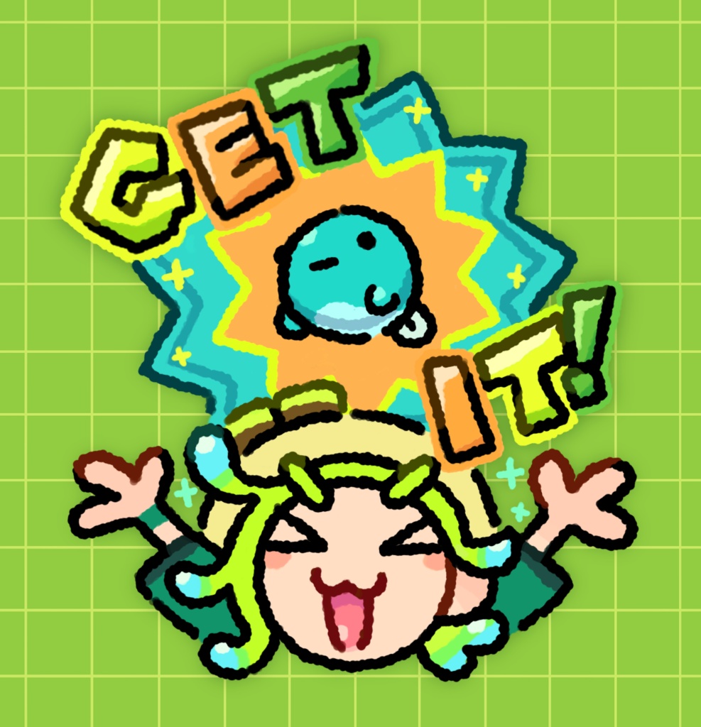 ステッカー【Item obtained】