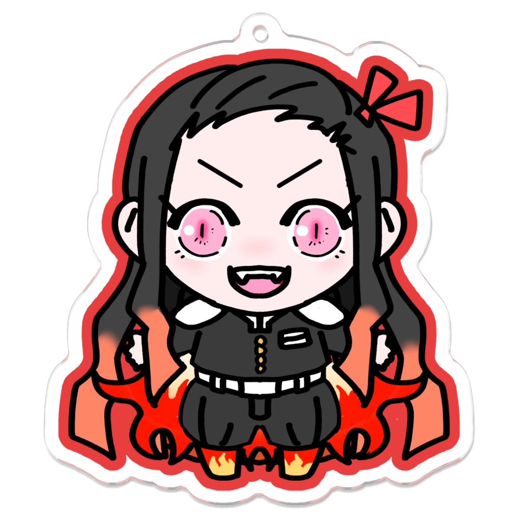 禰豆子柱コス 炎柱