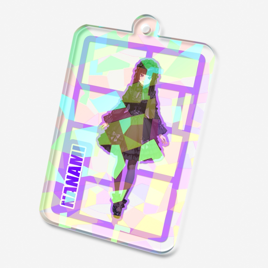 七彌 ホログラムアクキー A