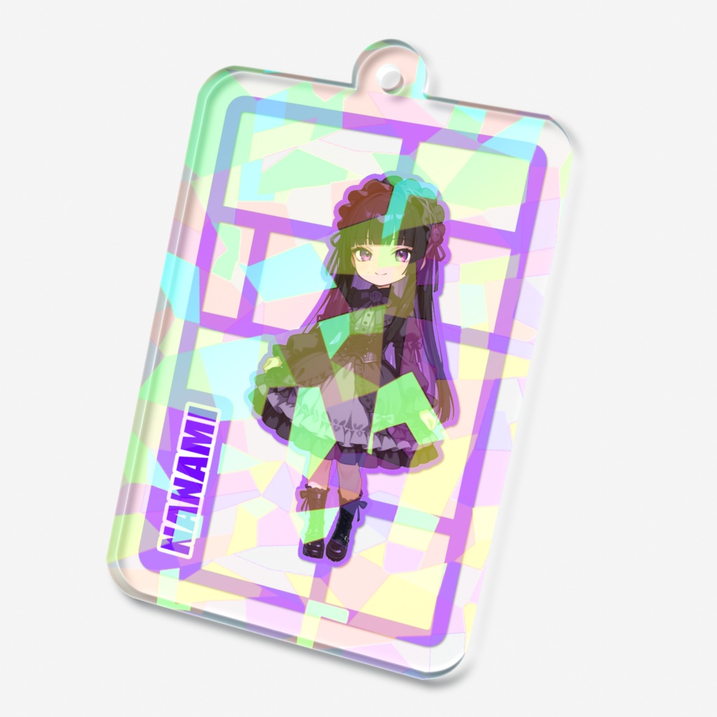 七彌 ホログラムアクキー B