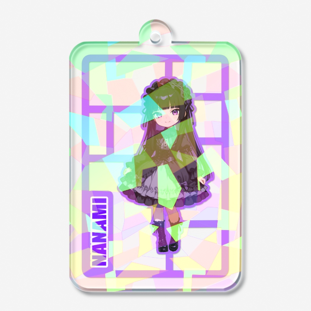 七彌　ホログラムアクキー　B