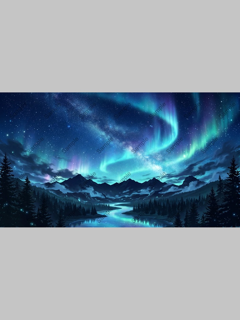 【背景素材140枚】背景セット Vol.1~アニメ風・幻想的な自然~【配信・ゲーム制作向け】