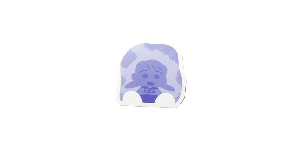 もうだめ水面ステッカー