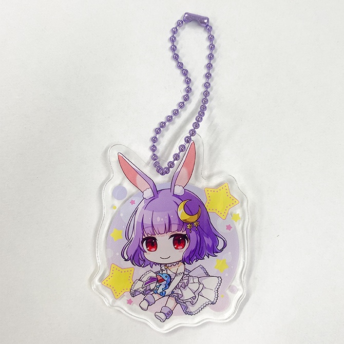 かぐや飛兎 アクリルキーホルダー 「ちょこん」ver.