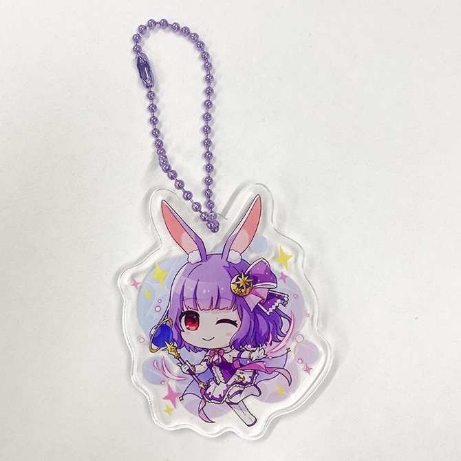 かぐや飛兎 アクリルキーホルダー 「きらりん」ver.