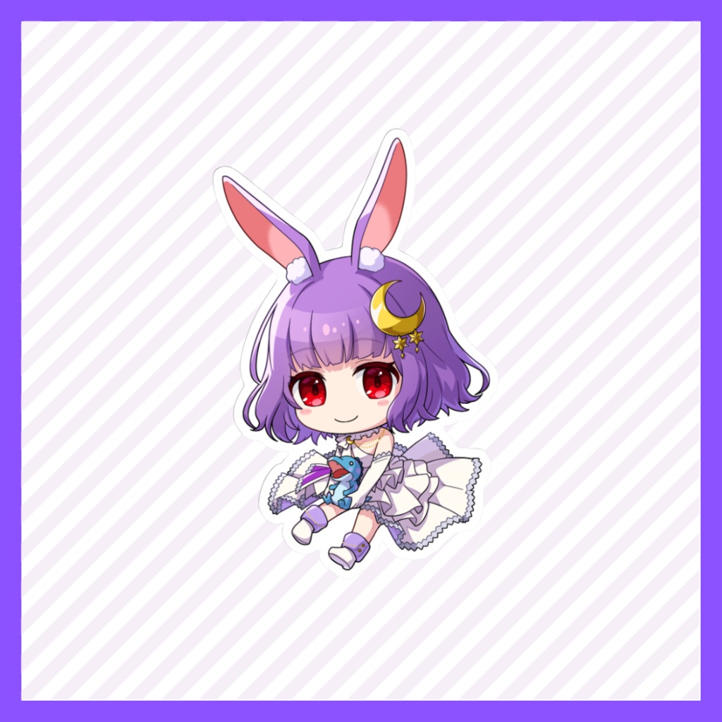 かぐや飛兎 ステッカー