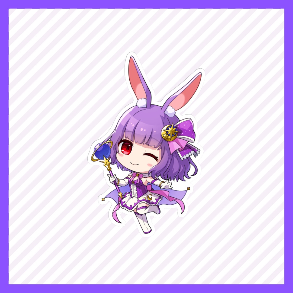 かぐや飛兎 ステッカー