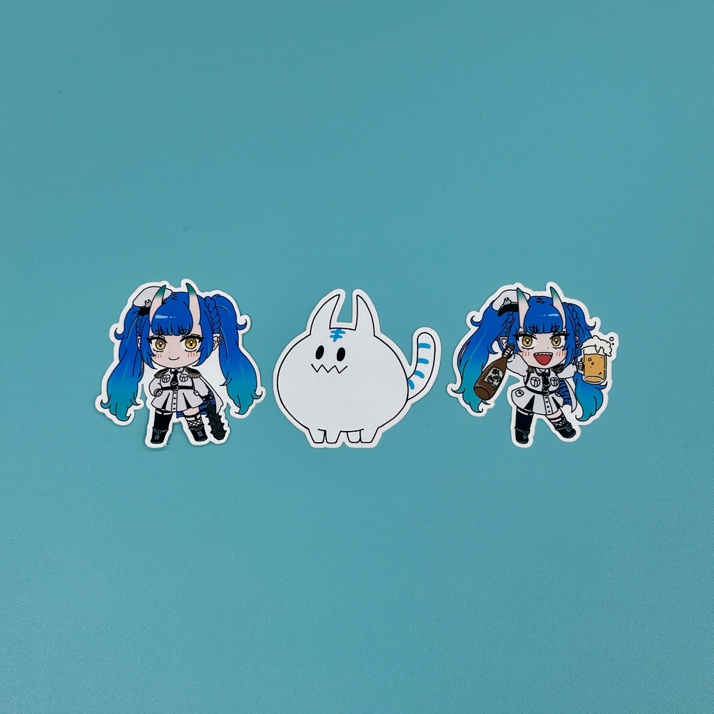 碧鬼はんにゃ ステッカー