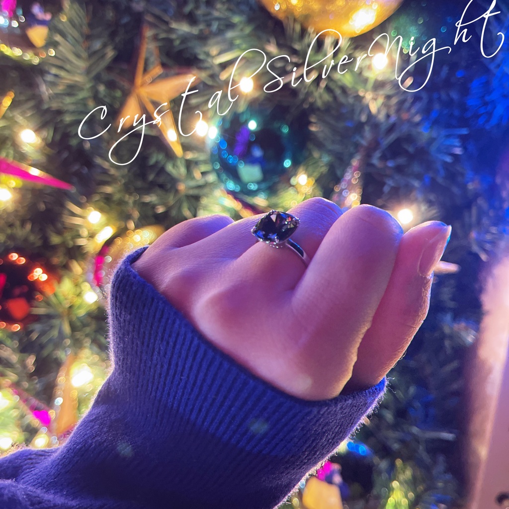 赤井秀一 スワロフスキーのシンプルリング