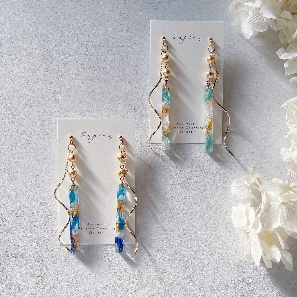 赤井秀一 グリーンピアス・イヤリング