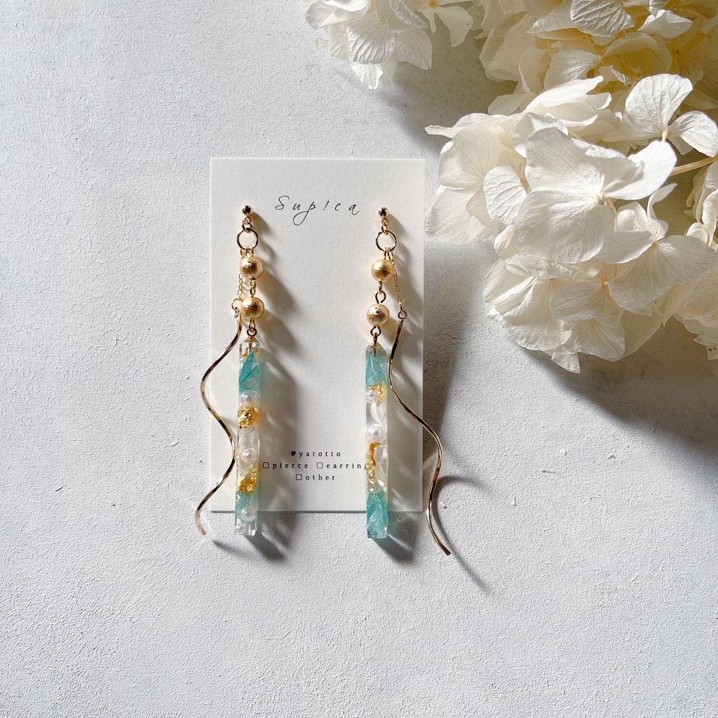 赤井秀一 グリーンピアス・イヤリング