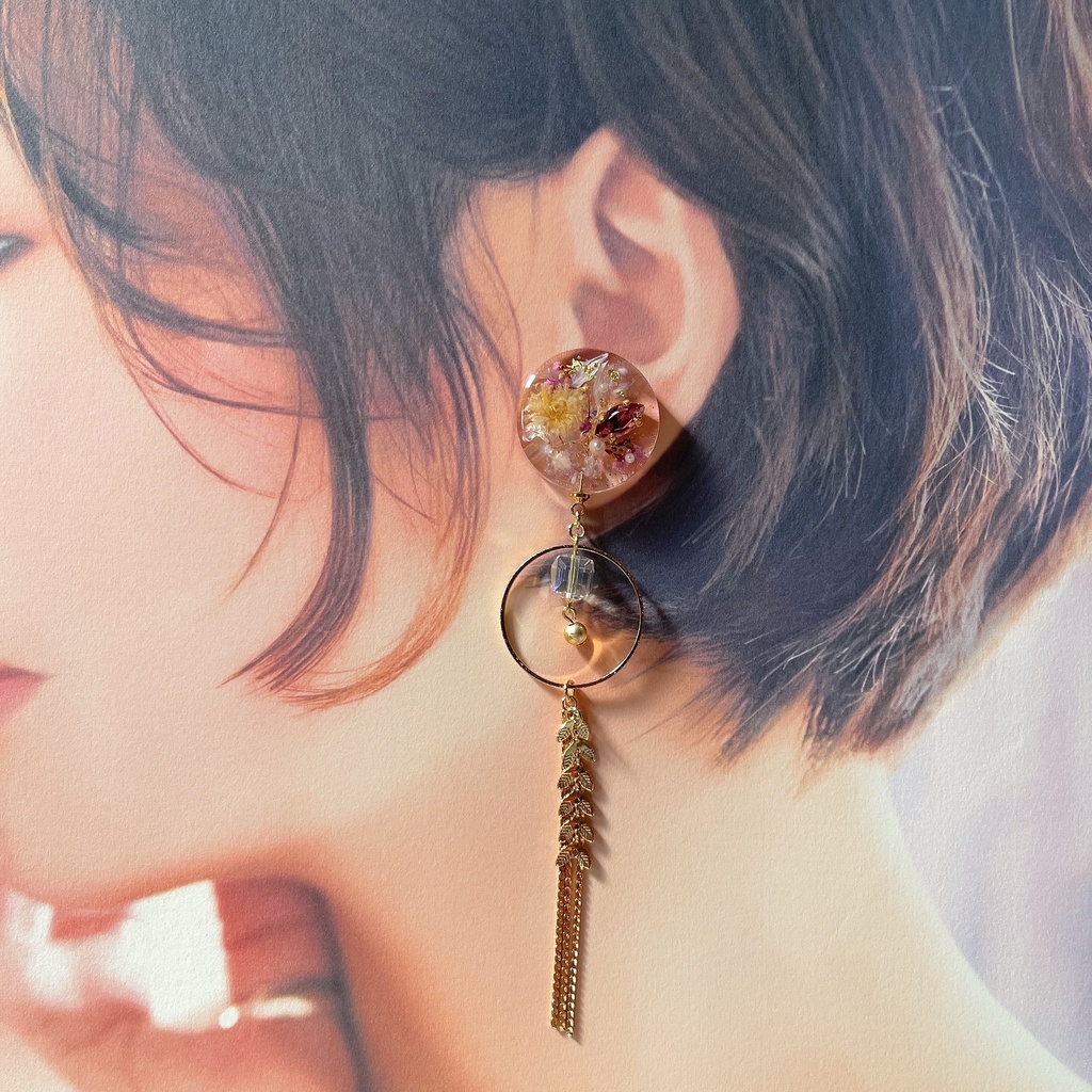 灰原哀 アイリス ピアス・イヤリング