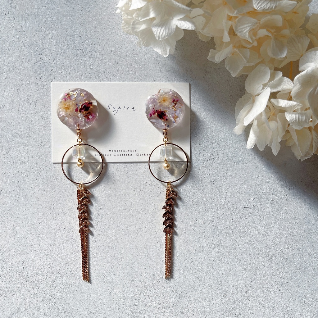 灰原哀 アイリス ピアス・イヤリング