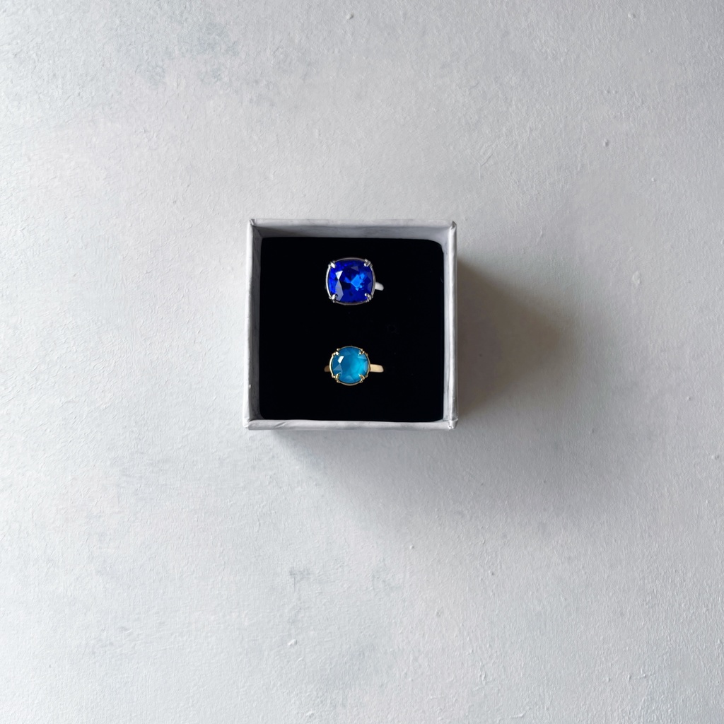 場地圭介&松野千冬 イメージスワロフスキーリング