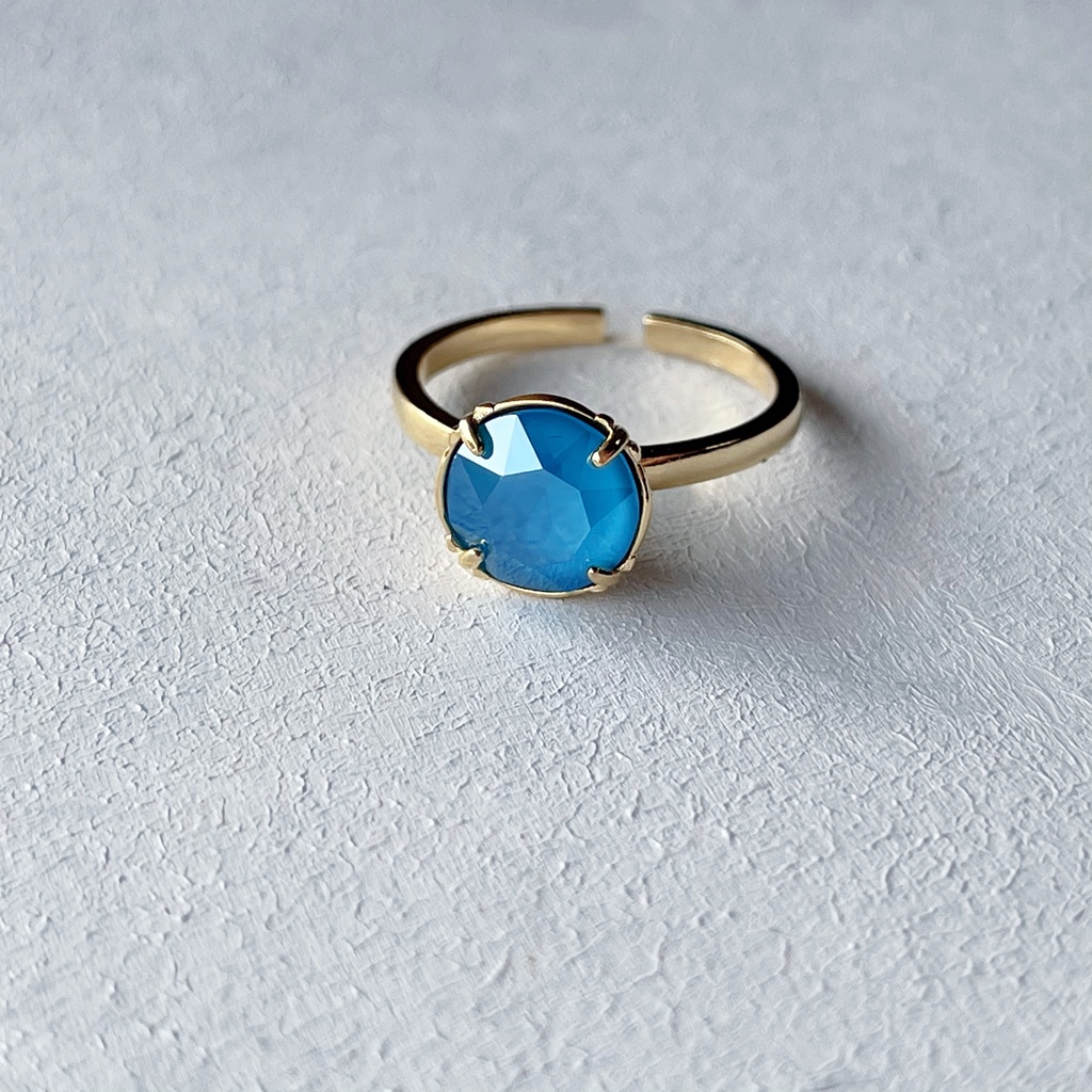 場地圭介&松野千冬 イメージスワロフスキーリング