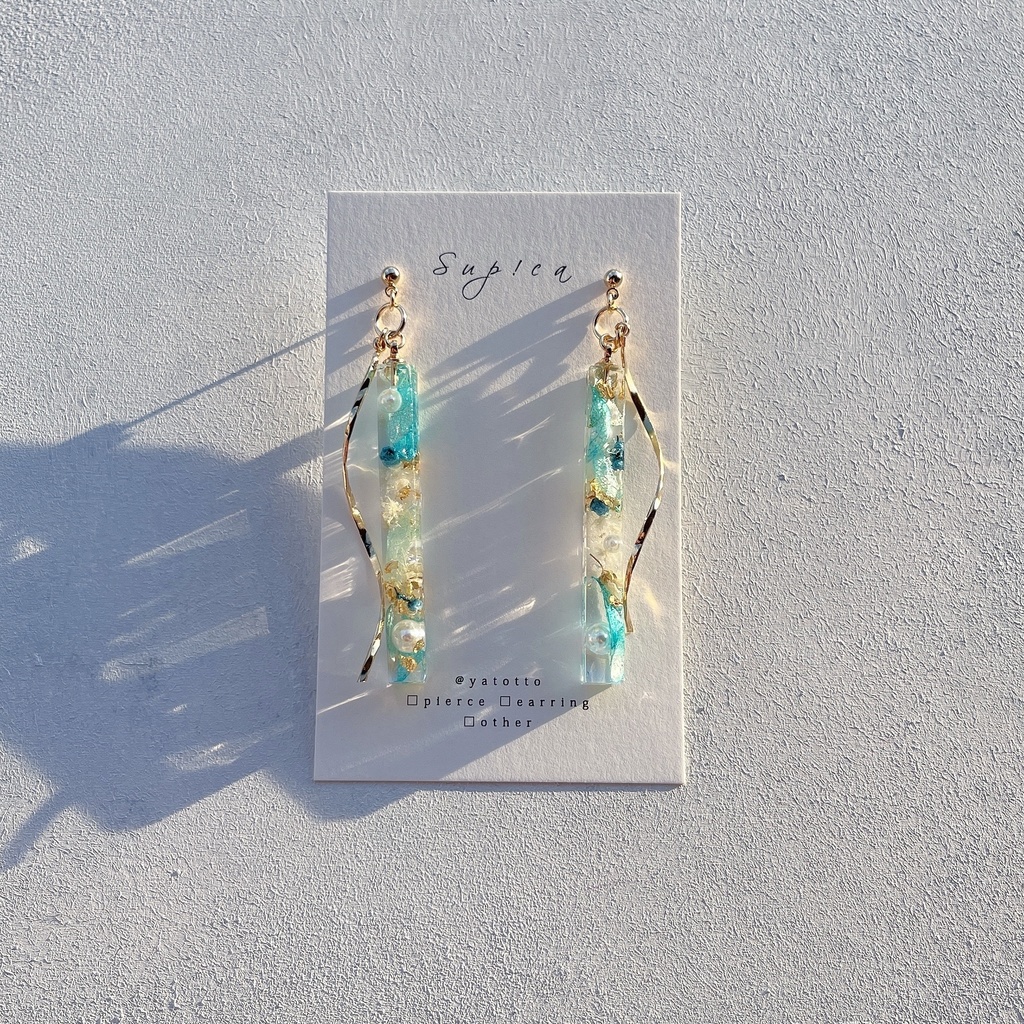 場地圭介&松野千冬 スティックピアス・イヤリング