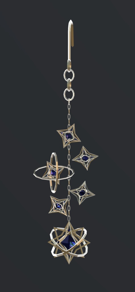 Star earrings