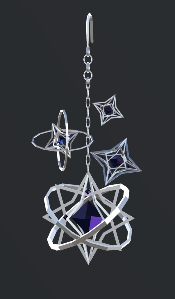 Star earrings