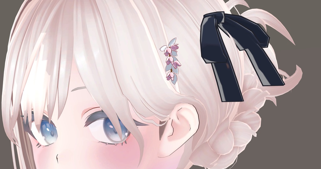 Flower earring, ring set