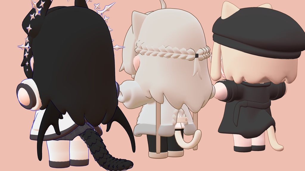 VRChat custom avatar Modeling (For commission Payment)